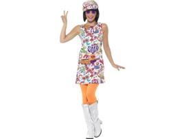 Fato de Mulher  Hippie Boa Onda Anos 60 (Tam: L)