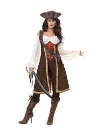 Fato de Mulher  Pirata De Alto Mar (Tam: M - 40/42)