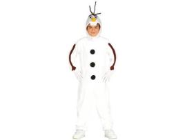 Fato de Menino  Boneco De Neve Fantasia (Tam: 5 a 6 anos)