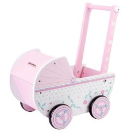 Woomax Carrinho De Boneca De Madeira 3 Years Multicolour