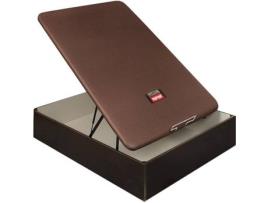 Canapé  Dobrável (Castanho - Madeira - 150x190cm)