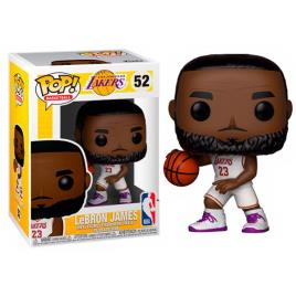 Figura Nba Lakers Lebron James Uniforme Blanco One Size Multicolor