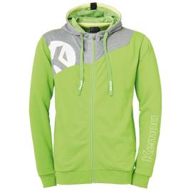 Sudadera Con Cremallera Core 2.0 2XL Hope Green / Dark Grey Melange