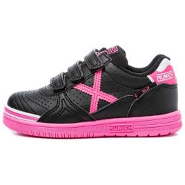 Zapatillas Fútbol Sala G3 Profit Velcro In EU 32 Black / Pink