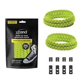 Xpand Laces Original No-tie One Size Lemon Lime Reflective