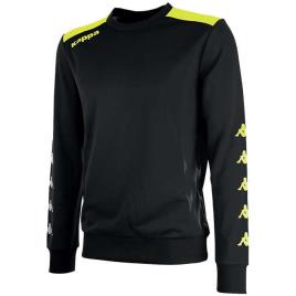 Kappa Sudadera Saguedo 6 Years Black / Fluo Yellow