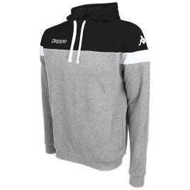 Kappa Capuz Accio 14 Years Grey Melange / Black / White