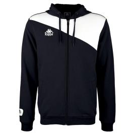 Kappa Sudadera Con Cremallera Pentone 8 Years Black / White