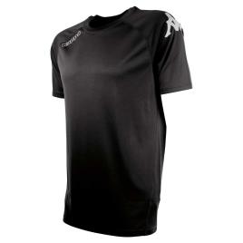 Kappa Camiseta Manga Corta Tesis S Black