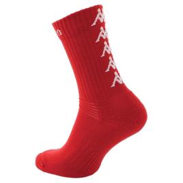 Kappa Eleno 3 Pares EU 50-52 Red / White Logo