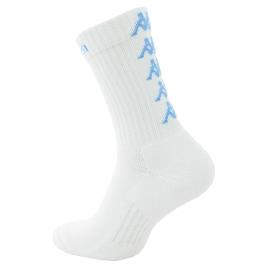 Kappa Eleno 3 Pares EU 50-52 White / Lt Blue Logo