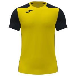 Joma Camiseta Manga Corta Record Ii 12-14 Years Yellow / Black