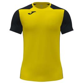 Joma Camiseta Manga Corta Record Ii XL Yellow / Black