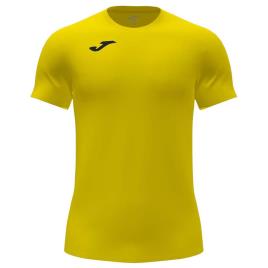 Joma Camiseta De Manga Curta Record Ii 12-14 Years Yellow