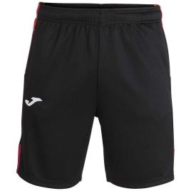 Joma Pantalones Cortos Championship Street Ii 2XL-3XL Black / Red