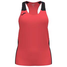 Joma Camiseta Sem Mangas Record Ii 12-14 Years Dark Orange Fluor / Black