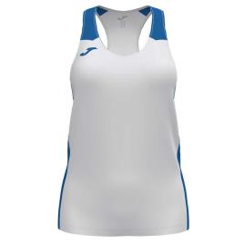 Joma Camiseta Sin Mangas Record Ii 11-12 Years White / Royal