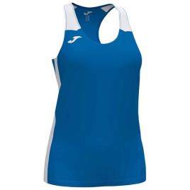 Joma Camiseta Sin Mangas Record Ii 7-10 Years Royal / White