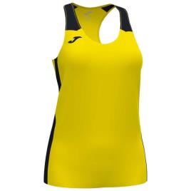 Joma Camiseta Sin Mangas Record Ii 7-10 Years Yellow / Black