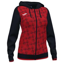Sudadera Con Cremallera Supernova Iii M Black / Red