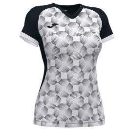 Joma Camiseta Manga Corta Supernova Iii 12-14 Years Black / White