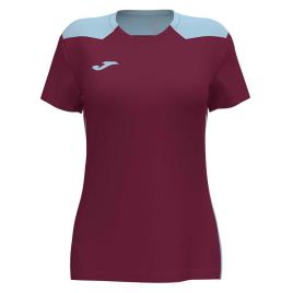 Joma Camiseta Manga Corta Championship Vi L Burgundy / Sky