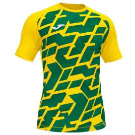 Camiseta Manga Corta Myskin Iii 3XL Yellow / Green