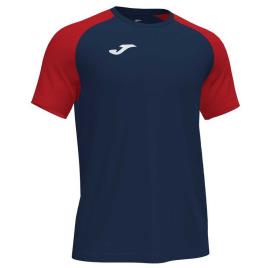 Camiseta Manga Corta Academy Iv 7-10 Years Dark Navy / Red