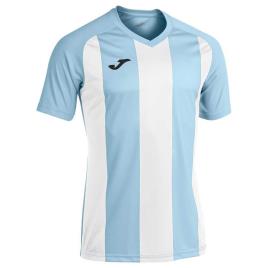 Joma Camiseta Manga Corta Pisa Ii 4-6 Years Sky / White