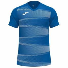 Joma Camiseta De Manga Curta Grafity Ii 4-6 Years Royal / White
