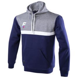 Sudadera Con Cremallera Mediane M Navy / Grey