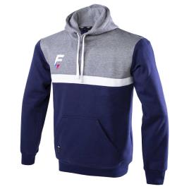 Sudadera Con Cremallera Mediane 128 cm Navy / Grey