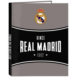 Carpeta Real Madrid 1902 4 Anillas Mezclado One Size Black / Grey