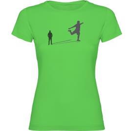 Camiseta Manga Corta Football Shadow M Light Green