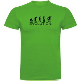 Camiseta Manga Corta Evolution Goal L Green