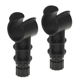 Oar Holders 2 pcs Black
