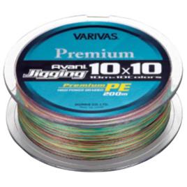 Varivas Linha Avani Light Jigging Pe 10x10 200 M 0.150 mm Multicolor