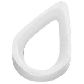 Dedal 8 mm Nylon PA White