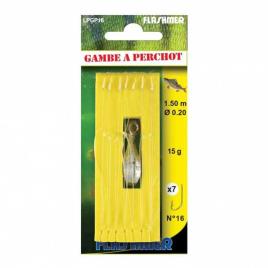 Anzol Montado Gambe A Perchots 18 Brown