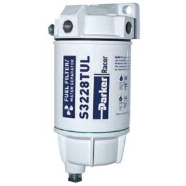 Gasoline Spin On Series Fuel Water Separator Inboard / Outboard 60 GPH