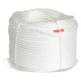 Rope Reel Long 100 M Resistance 200 Kg 4 mm White