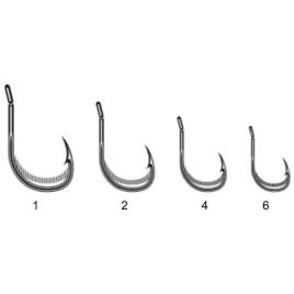 Vmc Anzol Simple Com Ilhó 7302 4 Black Nickel