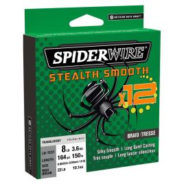 Spiderwire Trança Stealth Smooth 12 150 M 0.390 mm Hi-Vis Yellow