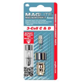 Mag-lite Xenon Bulb Mag Num Star For Standard C / D 3 batteries 1 pcs