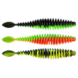 T-worm P-tail 65 Mm 1g One Size Cheese / Neon Pink
