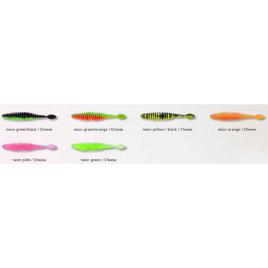 Magic Trout T-worm P-tail 65 Mm 1g One Size Cheese / Neon Pink