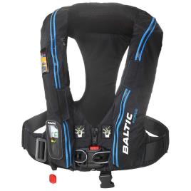 Colete Salva-vidas Inflável Force 190 Sla 40-120 kg Black
