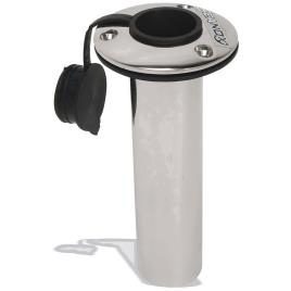 Seanox Flush Mount Rod Holder Opened 42 mm Grey