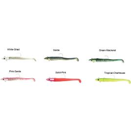 Jugulo Soft Shad 5.5 140 Mm 64g One Size 87 Ghost Orange Glitter