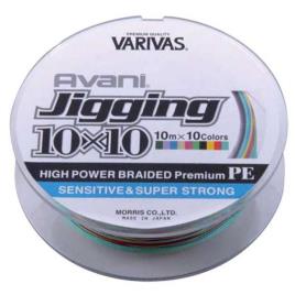 Varivas Linha Avani Jigging 10x10 M 0.240 mm Green